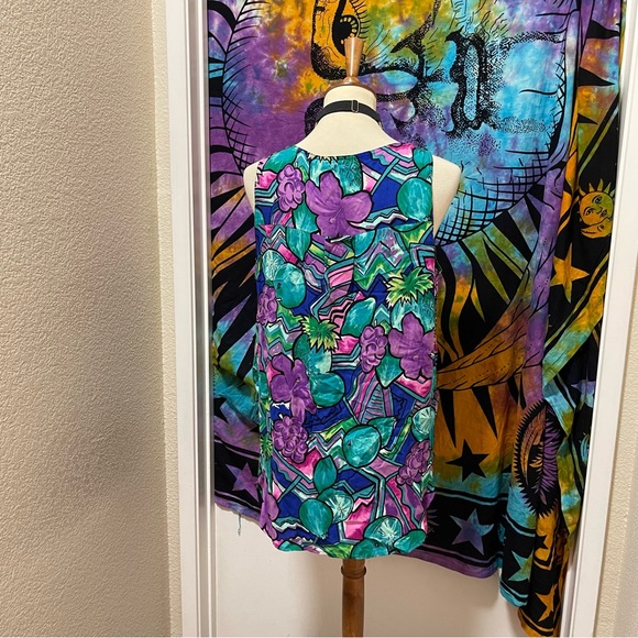 🌈 Lovely fruit flowers vintage art blouse - Picture 7 of 11